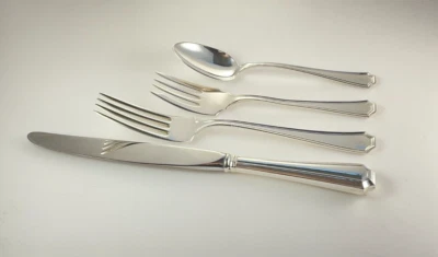 Gorham Fairfax Sterling Silver 4 Piece Place Setting - Luncheon Size - No Mono - Image 1 of 3