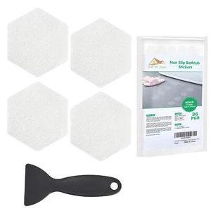 36 PCS Non Slip Bathtub Stickers Anti Slip Shower Stickers with Premium Scrap... - Picture 1 of 7