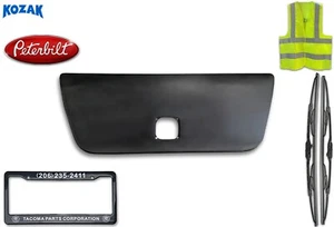 Plastic Black Fairing Tool Box Cover Left Driver Side, Peterbilt 579 (2013-2021) - Picture 1 of 10