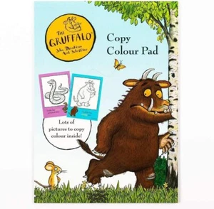 THE GRUFFALO COPY COLOURING BOOK PAD - NEW, A4 CHILDREN'S BOOK AGE 4+ NEW - Imagen 1 de 12