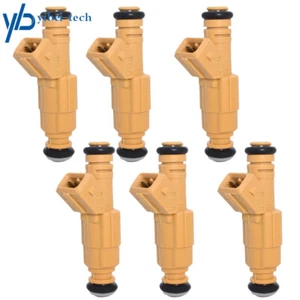 6x Inyectores de combustible de actualización para 87-92 Jeep Comanche 91-98 Wrangler 4.0 0280155702 - Imagen 1 de 7