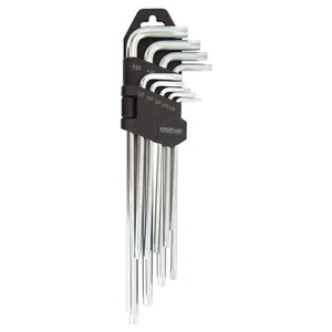SET OF 9 EXTRA LONG TORX KEYS T10 to T50 - Picture 1 of 1