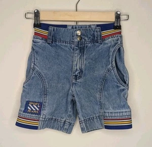 Vintage Little Levis Denim Shorts Kids Toddler Size 2T 100% Cotton - Picture 1 of 7