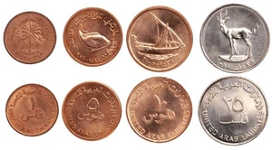 i-502124 United Arab Emirates 1 Fil 1973, 5 F. 1996, 10 F. 2005, 25 F. 2011 UNC - Picture 1 of 1