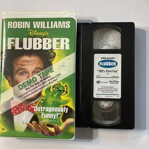 Disney's Flubber VHS Video Screener Robin Williams Promo Tape Demo Clamshell - Picture 1 of 2