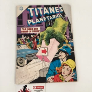 COMICS ESPAÑOLES TITANES PLANETARIOS #212 NOVARO MEXICO= DC EXTRAÑAS AVENTURAS 168 - Imagen 1 de 7