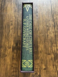 THE CALL OF CTHULHU & OTHER WEIRD STORIES H.P Lovecraft - Folio Society - VGC - Picture 1 of 22