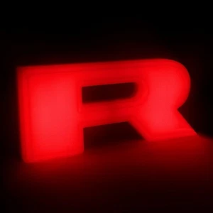 Luces de letras decorativas con emblema de parrilla de 3 piezas para 1500 Limited Laramie Red - Imagen 1 de 5