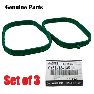 GENUINE Mazda 6 CX-9 CX9 Fuel Injection Gasket CY0113135 Set of 3 - Image 1 of 3