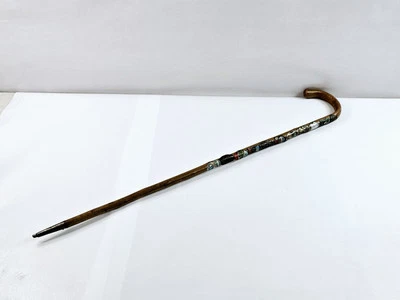 德国11纪念品徽章奖章木制远足记忆棒甘蔗复古 — 第 1/4 张图片