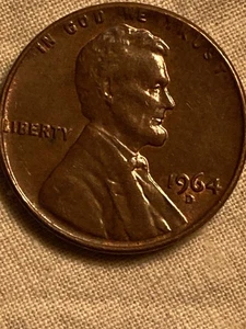 1964 D Lincoln Penny - Errors On Top Rim, "L" In Liberty On Edge, & More. RARE - Picture 1 of 5