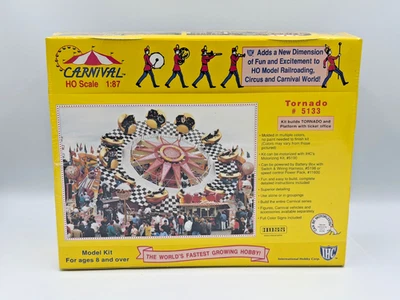 IHC CARNIVAL #5133 TORNADO HO SCALE 1:87 MODEL KIT FOR TRAIN SET UNOPENED SEALED - Image 1 of 4