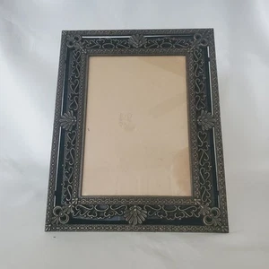 Vintage Gold Filigree Photo Picture Frame Ornate Brass Metal 5 X 7 - Picture 1 of 9