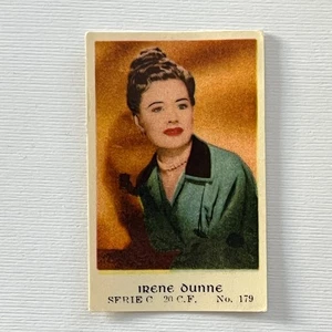 Gum holandés serie C 1953 Irene Dunne No. 179 - Imagen 1 de 2