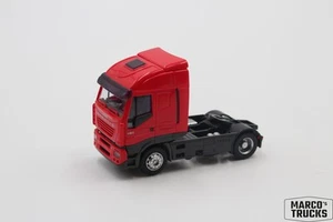 Rietze Iveco Stralis 480 tractor unit 2-axle red unprinted 1:87 /RI943 - Picture 1 of 1
