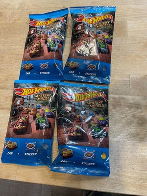 Lote de 4 agitadores Chase Bone Shaker 2018 Hot Wheels Mystery Models serie 4 nuevo sellado Foto 1 de 4