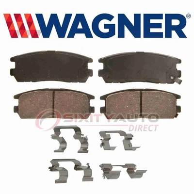 Wagner Brake Rear Disc Brake Pad Set for 2001-2003 Isuzu Rodeo Sport - od Foto 1 de 4