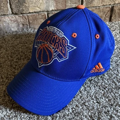 NBA New York Knicks Adidas Adult Fitted Baseball Cap Hat Size L/XL - Image 1 of 4