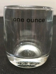 Starbucks Siren Logo 1 Ounce Clear Shot Glass - 1oz. Espresso Collectible - Picture 1 of 2