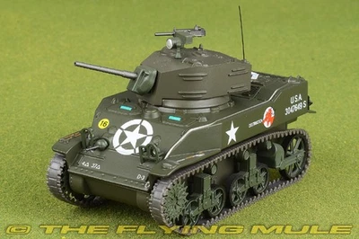Motor City Classics 1:43 M5A1 Stuart US Army 37th Tank Btn Destruction - Image 1 of 4