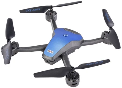 Reely Marathon Quadrocopter RtF Einsteiger Kameraflug Blau metallic Drohne235 - Bild 1 von 4