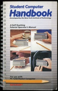 1982 SHARP ELECTRONICS STUDENT COMPUTER HANDBOOK, PC-1250 POCKET CALCULATOR - Picture 1 of 1