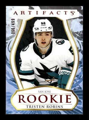 2023-24 Upper Deck Artifacts #191 Tristen Robins Ruby #/499 - Image 1 of 2