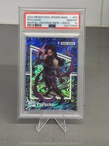 2024 Marvel Renditions Spider-Man Impel Verve Psylocke #57 PSA 10 GEM SSP - Picture 1 of 2