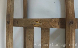 Antique/Primitive/Vintage German Wood Tracker Snow Sled Toboggan Christmas - Picture 1 of 10