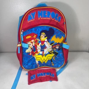 DC Superhero Girls Wonder Woman Supergirl Batgirl Rucksack Büchertasche Federtasche - Bild 1 von 11