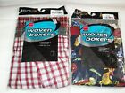 JC Penney Boys Woven Boxer Shorts Assorted Colors S/7-8 X 6 NWT JCP