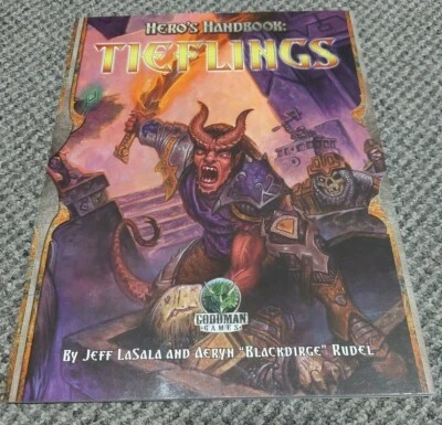Hero's Handbook Tieflings - Dungeons & Dragons - 4E Goodman Games GMG4413 - New - Image 1 of 4