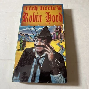 RICH LITTLE'S ROBIN HOOD VHS 1982 RARE GROUCHO MARX  - Imagen 1 de 6