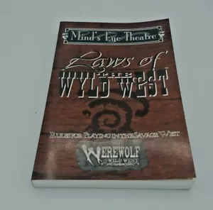 Werewolf the Wild West - Laws of the Wyld West a Mind's Eye Theatre RPG Book NEW - Picture 1 of 2