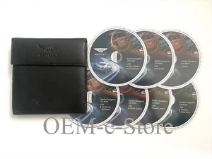 2004-2006 Bentley Continental GT Flying Spur Navigation CD US CAN Map 7 Disc Set - Picture 1 of 10