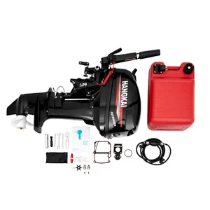 HANGKAI 2-Stroke 246CC 18HP Outboard Motor Boat Engine Water Cooling System New - Picture 1 of 11