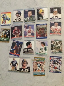 1990 pro set Namath, sanders, Montana, starr, Bradshaw, elway, 35 card lot - Bild 1 von 1
