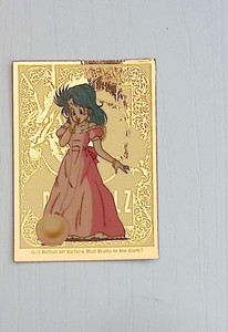1998 FUNimation Dragon Ball Z #G-9, Goku Gold Film Chase Trading Card JPP/AMADA
