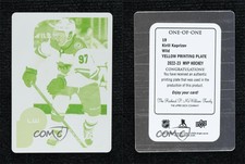2022 Upper Deck MVP 20th Anniversary Printing Plate Yellow 1/1 Kirill Kaprizov