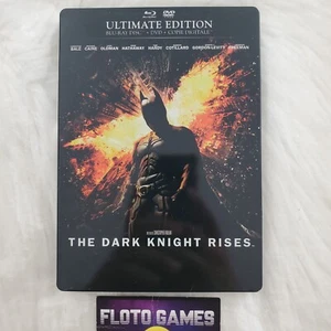 BLU-RAY ZONE B FR - Batman The Dark Knight Rises - Pack Steelbook - Floto Games - Picture 1 of 2