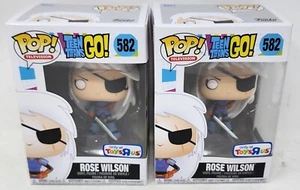 1 Funko #582 Teen Titans Go! Toys R Us Exclusive Pop Rose Wilson CIB NIB - Picture 1 of 6