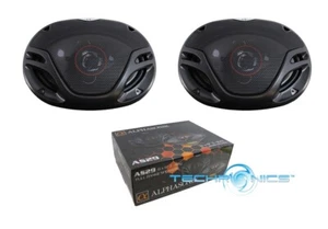  ALPHASONIK 6 X 9" 1000 WATT 4 OHM 3-WAY FULL RANGE COAXIAL SPEAKERS AS29  - Picture 1 of 2