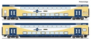 Roco H0 6220106 Doppelstockwagen-Set der Metronom / 2-teilig / Wechselstrom - Bild 1 von 1