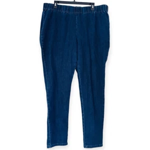 Soft Surroundings Pull-on Stretch Denim Jegging Jeans Size 2X - Picture 1 of 5