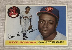1955 Topps Dave Hoskins 133 Cleveland Indians EX/MT Vintage V4A