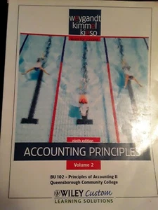Accounting Principles_Vol2_9th Ed_Weygandt, Kimmel, Kieso - Picture 1 of 1