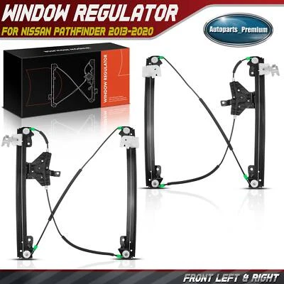 2x Regulador de ventana delantero izquierdo y derecho Nissan Pathfinder 2013 2014 2015-2020 Foto 1 de 4