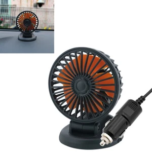 24V Portable Car Cooling Fan With Cigarette Lighter for Lorries Trucks Forklifts - Bild 1 von 10