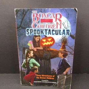 The Boxcar Children Spooktacular Three Adventures Chapter Book 3 In 1 Warner - Picture 1 of 6