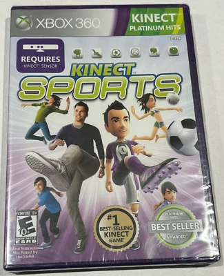 XBox 360 Kinect Sports Kinect Platinum Hits Brand New Sealed - Image 1 of 2